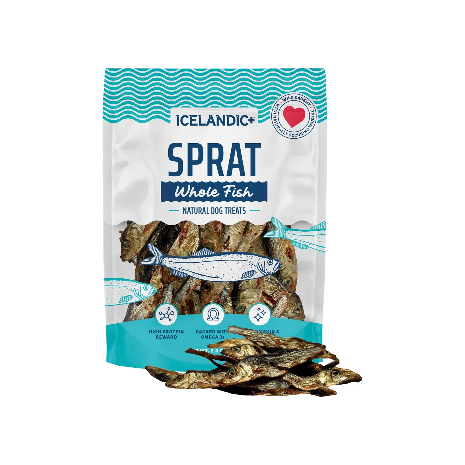 Icelandic+ Sprats Whole Fish Dog Treats - Image 2