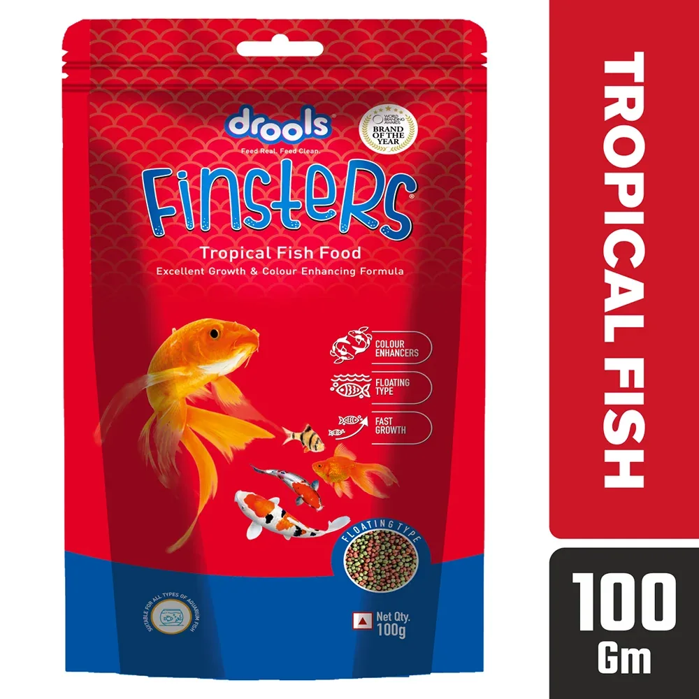 Drools Finsters Tropical 1mm Small Fish Food - Image 2