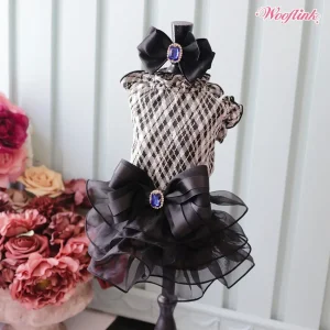 Wooflink Scarlet Dress in Black