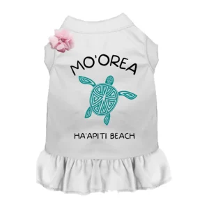 Mo'orea Ha'apiti Beach Dog Dress & Shirt by Bark Fifth Avenue