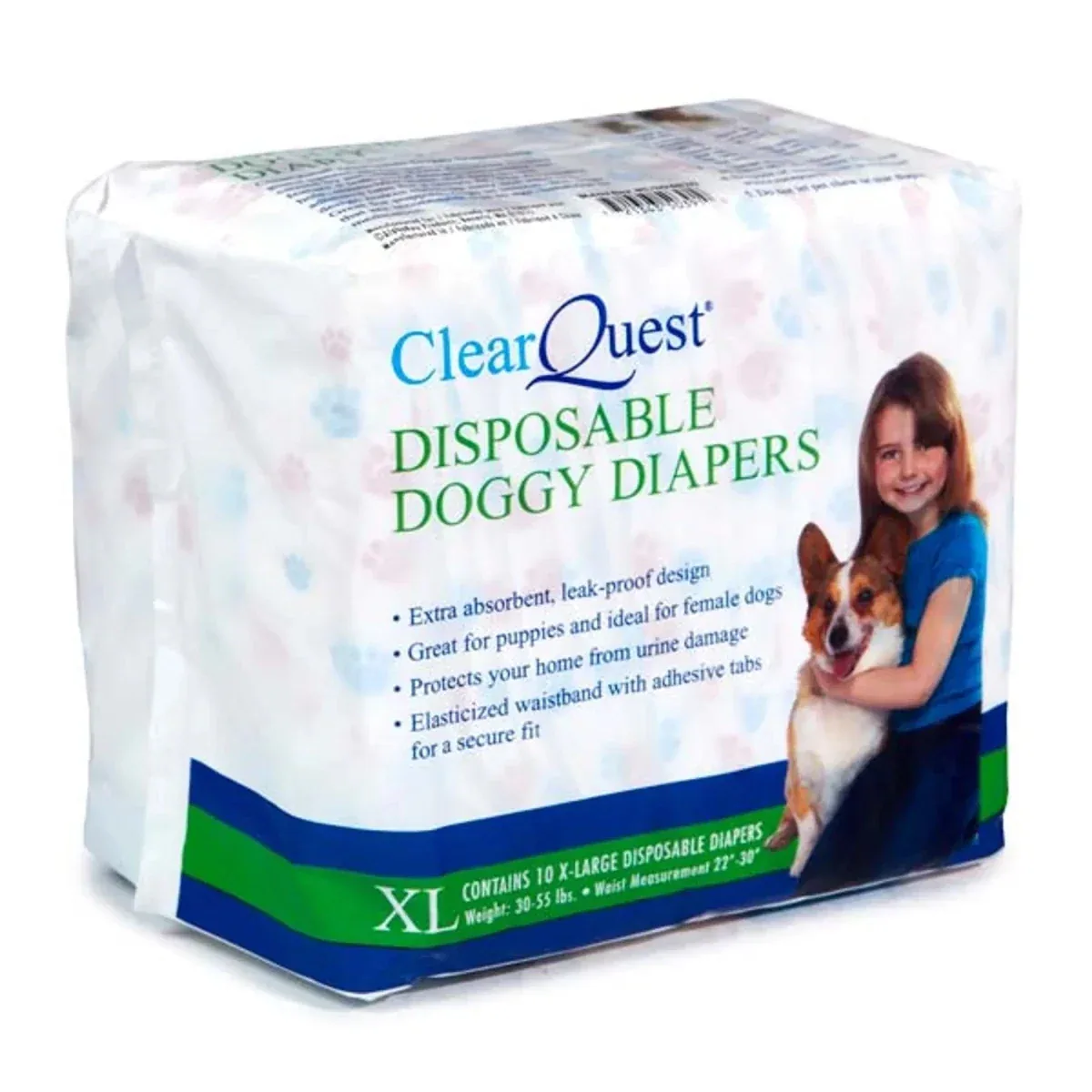 CQ Disp Doggy Diapers Large - Image 2
