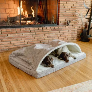 Luxury Cozy Cave® Rectangle Dog Bed – Show Dog Collection