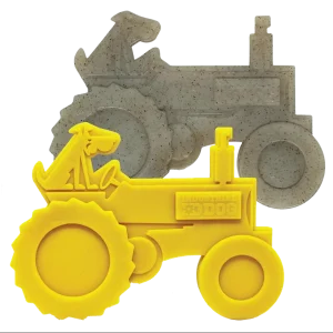 ID Tractor Ultra Durable Nylon Dog Chew Toy for Aggressive Chewers