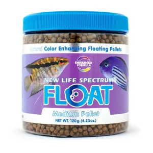 New Life Spectrum Float Pellets Fish Food, 4.23 oz, Medium