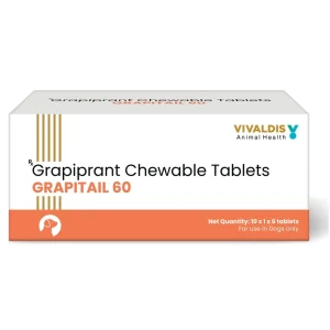 Vivaldis Grapitail 60mg (Grapiprant) Tablet for Dogs