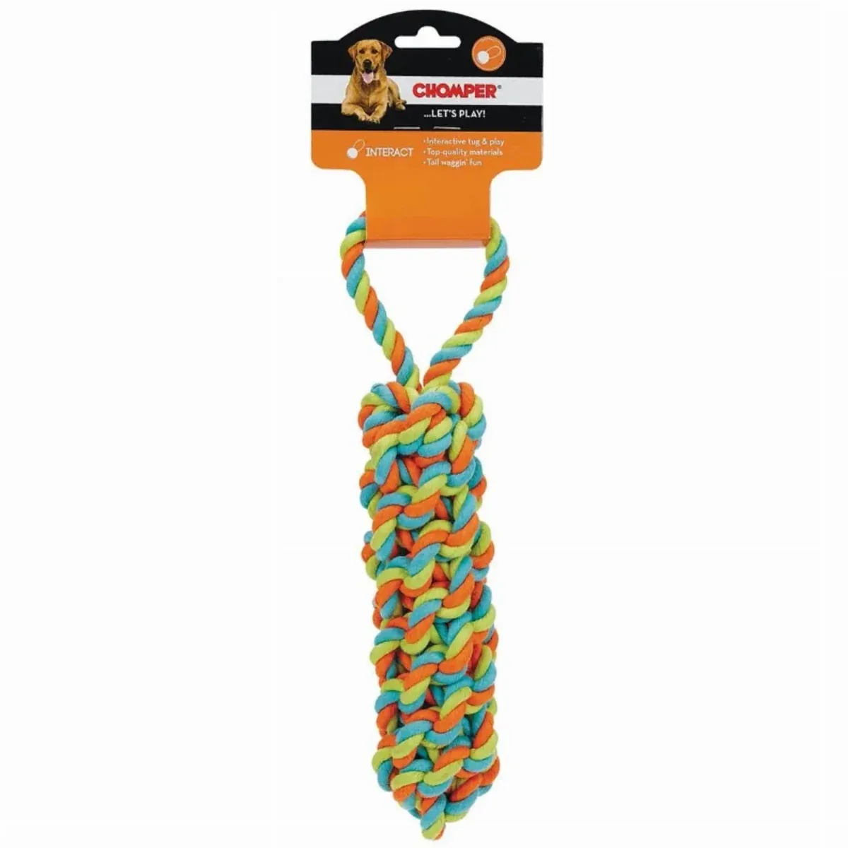 CHP Woven Rope Monkey Fist Tug - Image 2