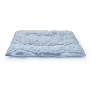 Lake Blue Stripe Dog Travel Mat