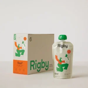 Rigby Organic Beef Pouch - 6 Pack