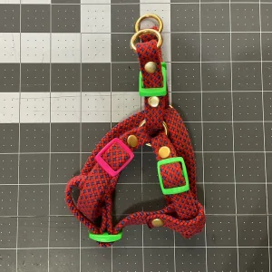 Marley Flat Rope Harness - Rose