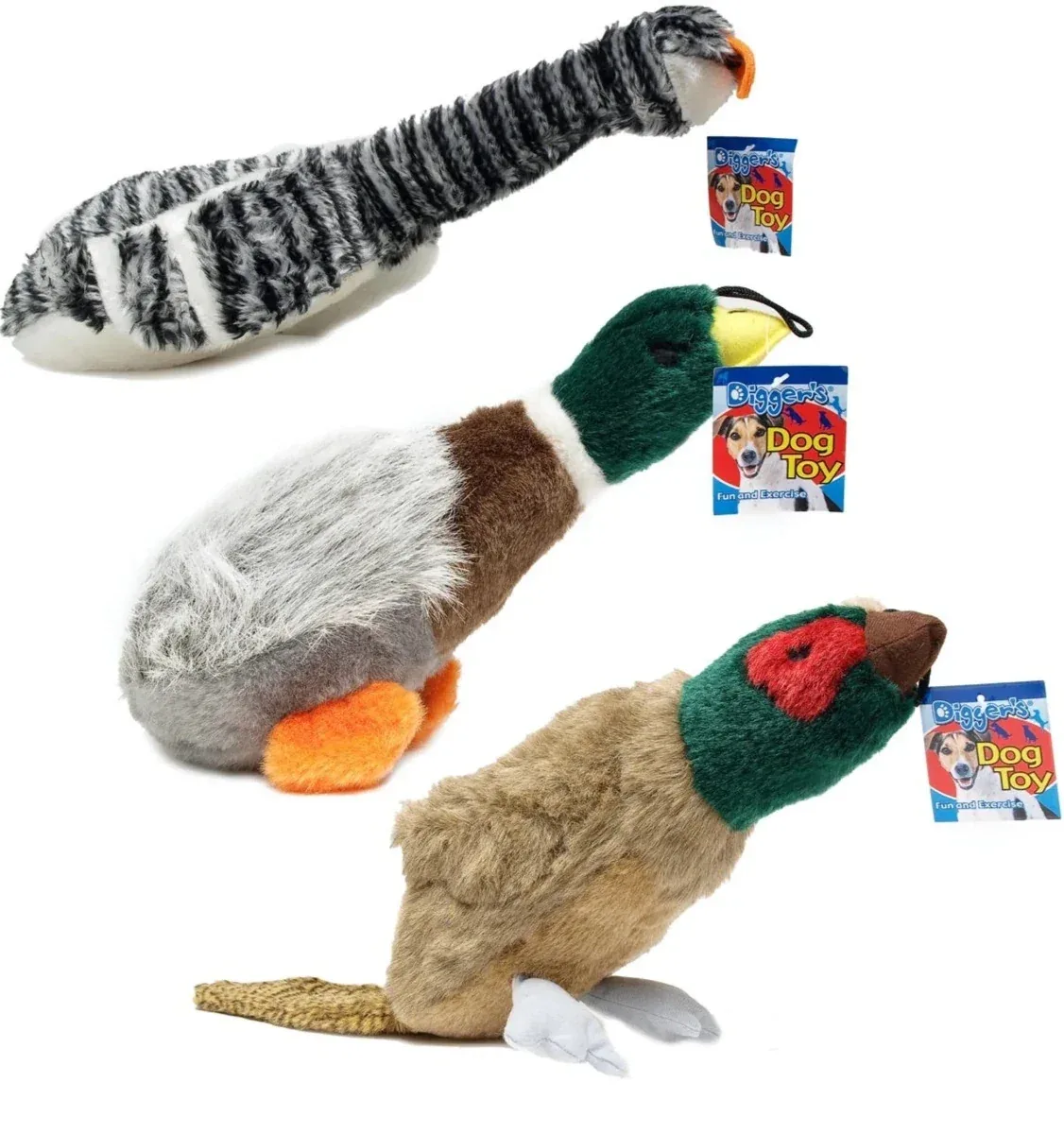 Digger's Waterfowl Plush Toys Asst - Image 2