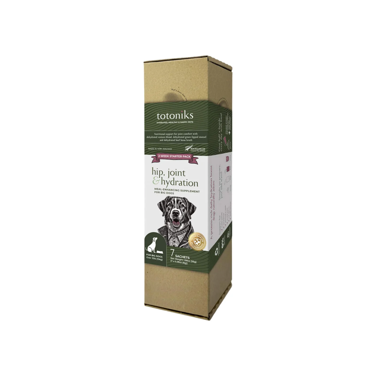 Totoniks Hip, Joint & Hydration Venison Blood Dehydrated Topper for Dogs - Image 2