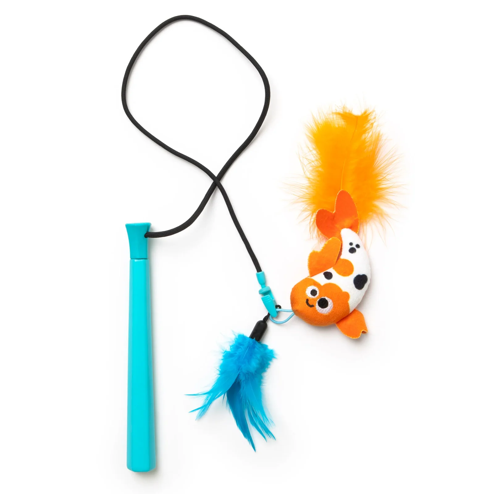 Mad Cat Koi Retractable Feather Wand toy - Image 2