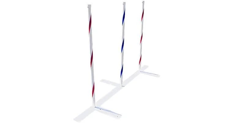 Clean Run Max 200 Triple Competition Weave Poles - 3 Pole Sets