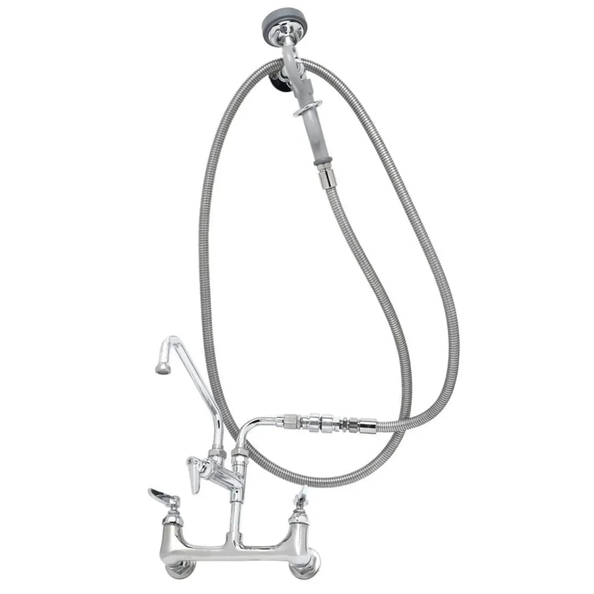 PetLift WallMount Faucet 8 in Center with Vacuum Breaker