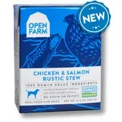 Open Farm Grain Free Chicken & Salmon Recipe Rustic Stew Wet Dog Food