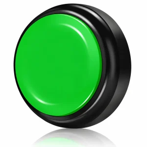 Pet Vogue Voice Recording Interactive Button for Dogs & Cats (Green)