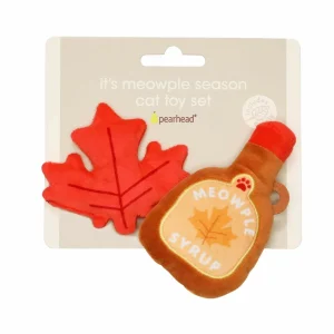 Pearhead It's Meowple Season Cat Toy Set