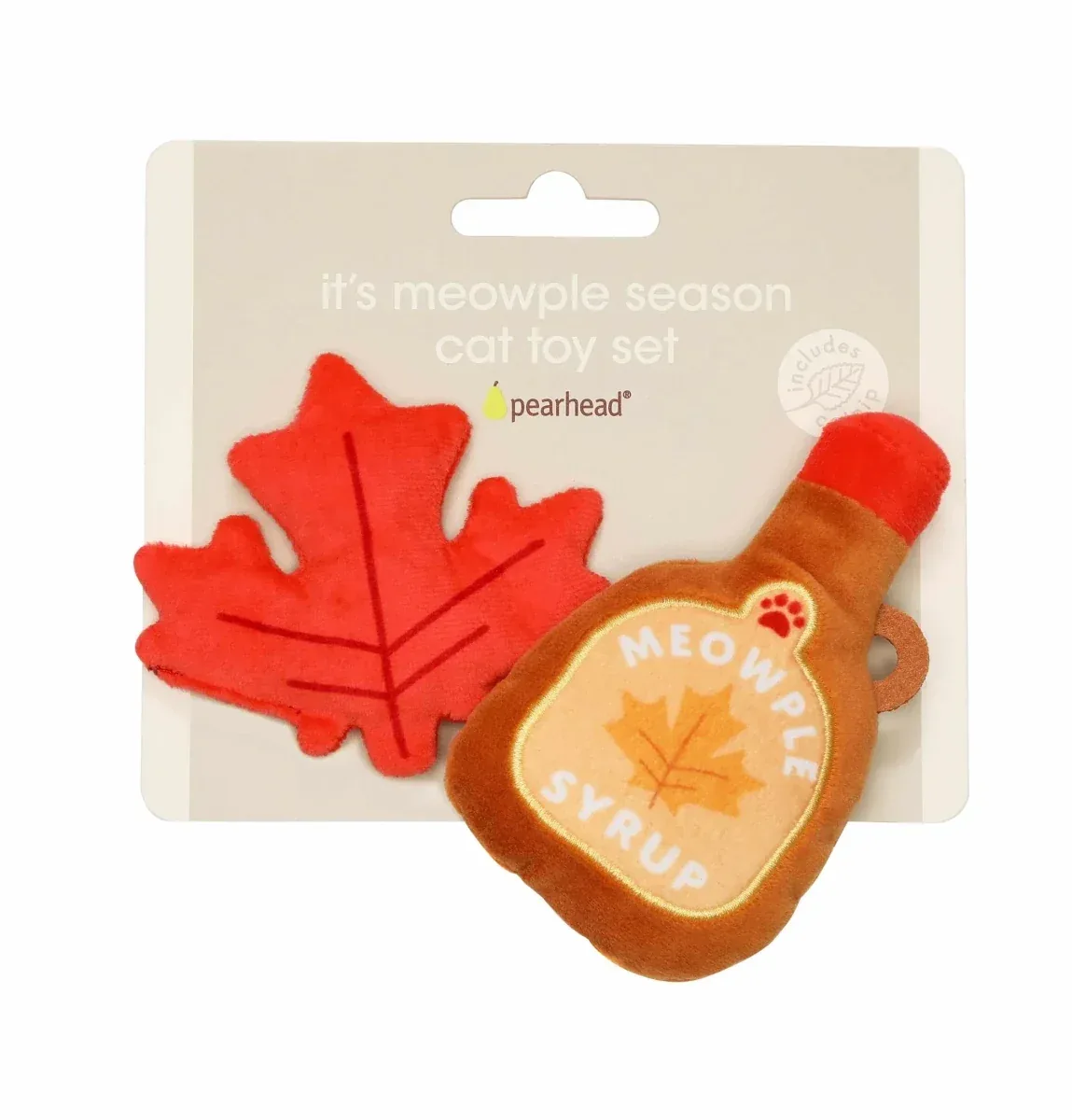 Pearhead It's Meowple Season Cat Toy Set