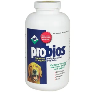 Probios Daily Digestive Dog Tabs Supplement (180 count)