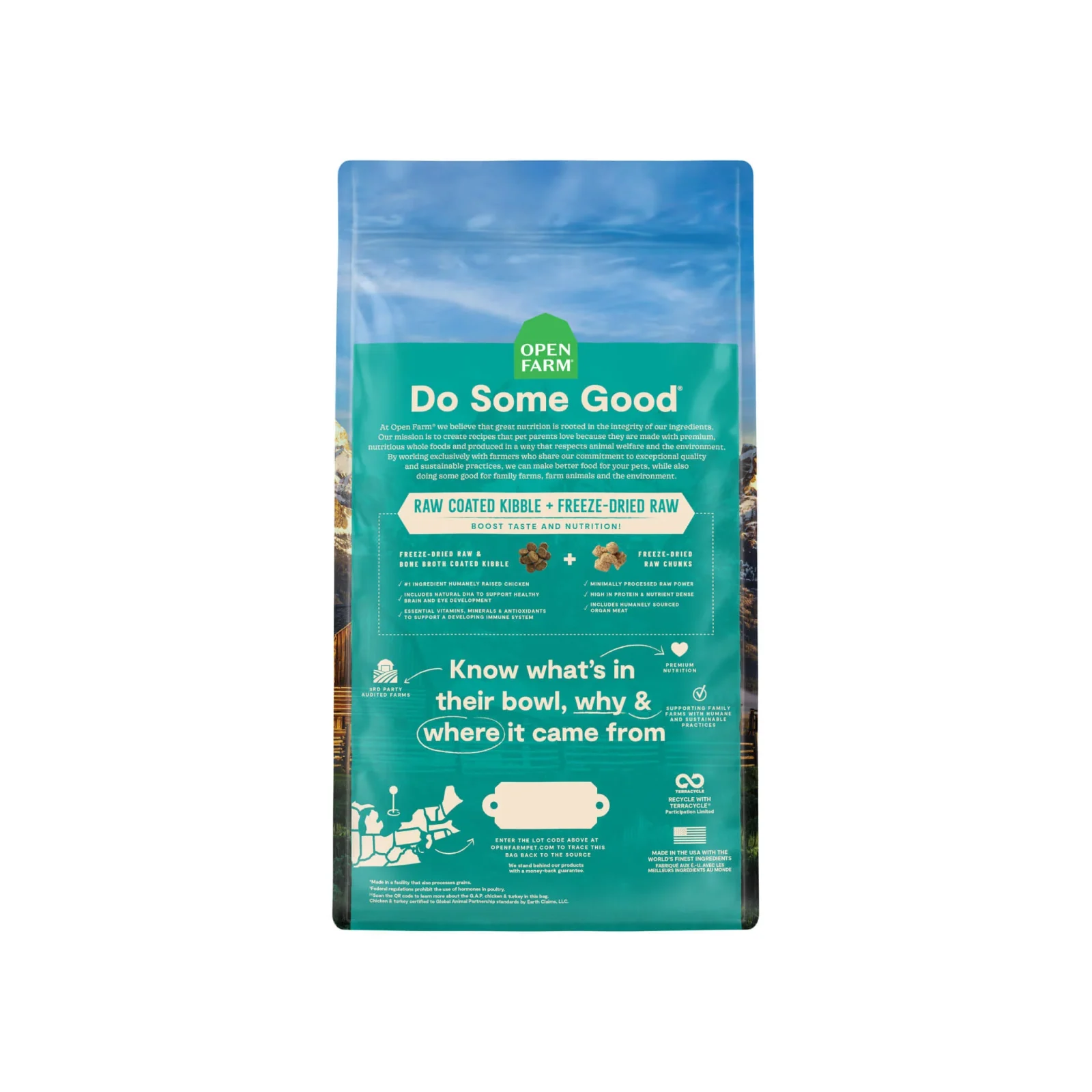 Open Farm Grain Free Rawmix Kitten Dry Food - Image 2