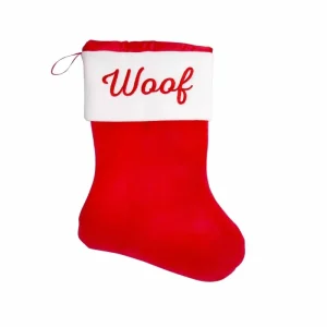 Pearhead Woof Christmas Stocking