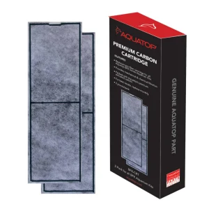 AquaTop Premium Carbon Cartridge for BFK Formosa Aquarium Kits 2 ct