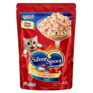 Unicharm Silver Spoon Pouched Tuna Jelly Maguro Cat Wet Food