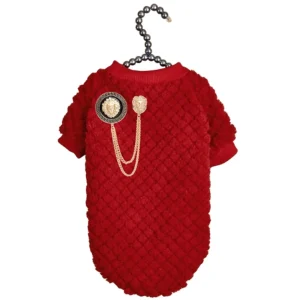 Furry Lioness Dog Sweater
