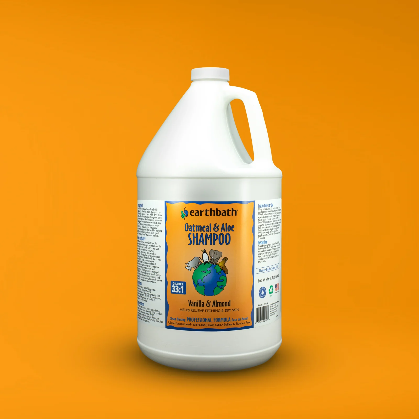 Oatmeal & Aloe Itch Relief Shampoo - Vanilla & Almond - Image 2