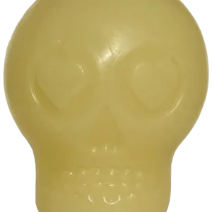 MKB Glow in the Dark Sugar Skull Chew Dog Toy & Treat Dispenser