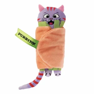 KONG Pull-A-Partz Purrito Cat Toy, 1