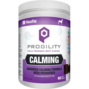 Nootie Dog Progility Max Calm Melatonin, 90-Count