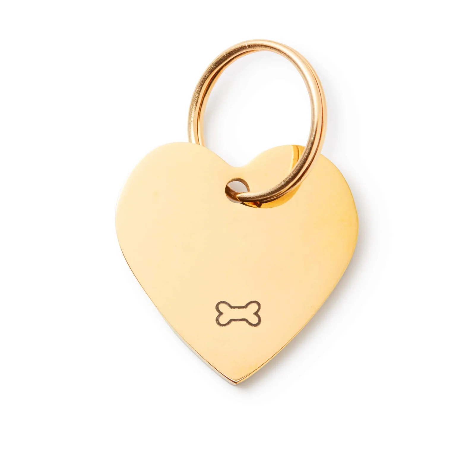 Heart Pet ID Tag: Bone Icon - Image 2