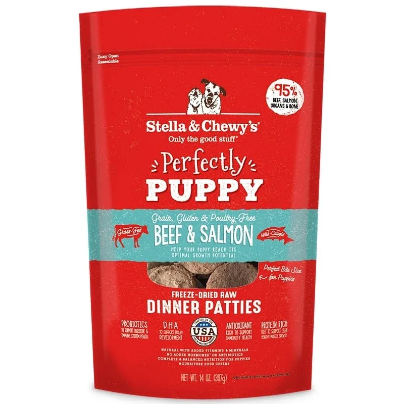 Stella & Chewy's Dog Freeze-Dried Puppy Beef Salmon 5.5 oz