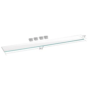 AquaTop Glass Lid Clips for the HCA12G Tank 12 gal