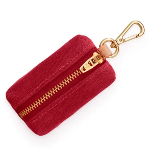 Wine Waxed Canvas Waste Bag Holder