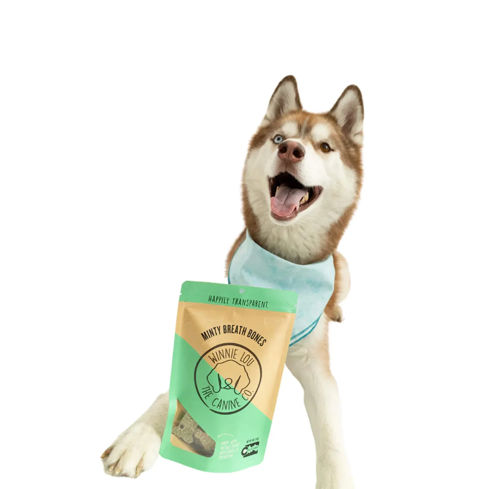 Winnie Lou Minty Breath Bones Dog Treats - Image 2