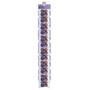 ST Mylar Ball Clip Strip 12 ct