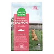 Open Farm Grain Free Wild Caught Salmon Recipe Dry Cat Food