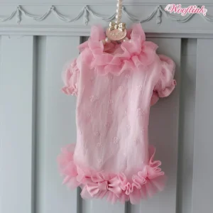 Wooflink Sorbet Confetti Blouse in Pink