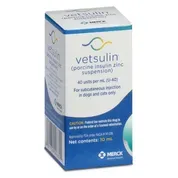 Vetsulin (porcine insulin zinc suspension) Injectable for Dogs and Cats