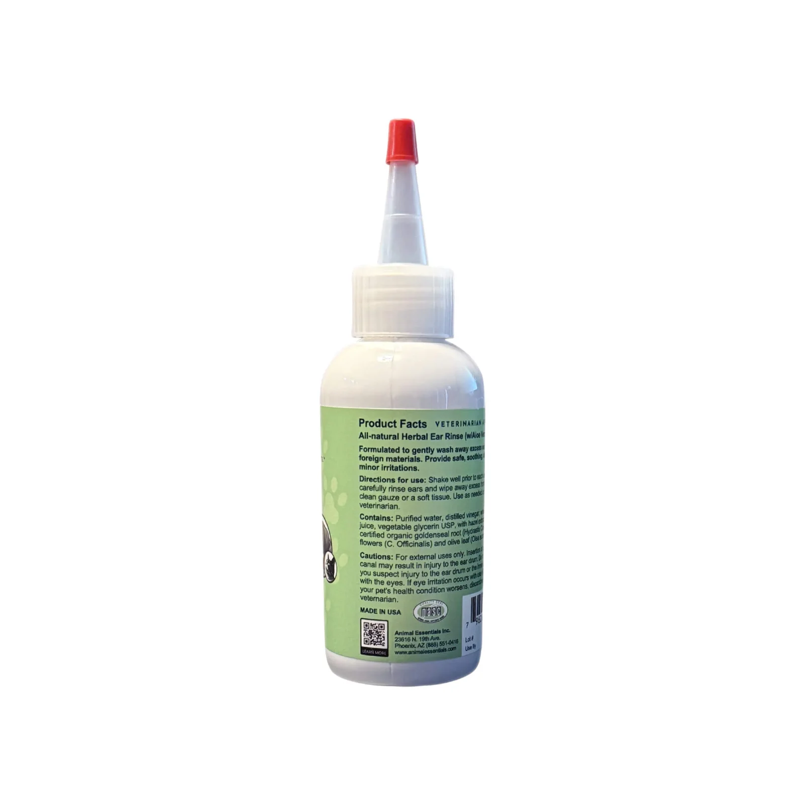 Animal Essentials Herbal Ear Rinse for Dogs & Cats - Image 2
