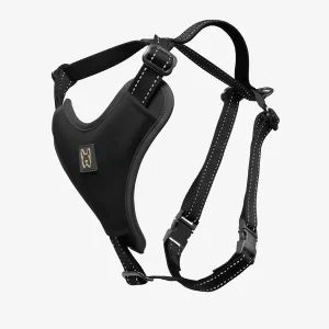 Nandog Pet Gear NANDOG Neoprene Sport Dog Harness, Black