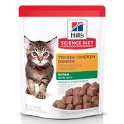Hill's Science Diet Kitten Tender Chicken Dinner Wet Cat Food Pouches