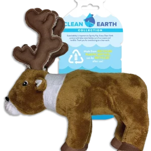 Clean Earth Plush Dog Toy
