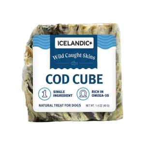 Icelandic+ Large Cod Skin Cube Dog Treats