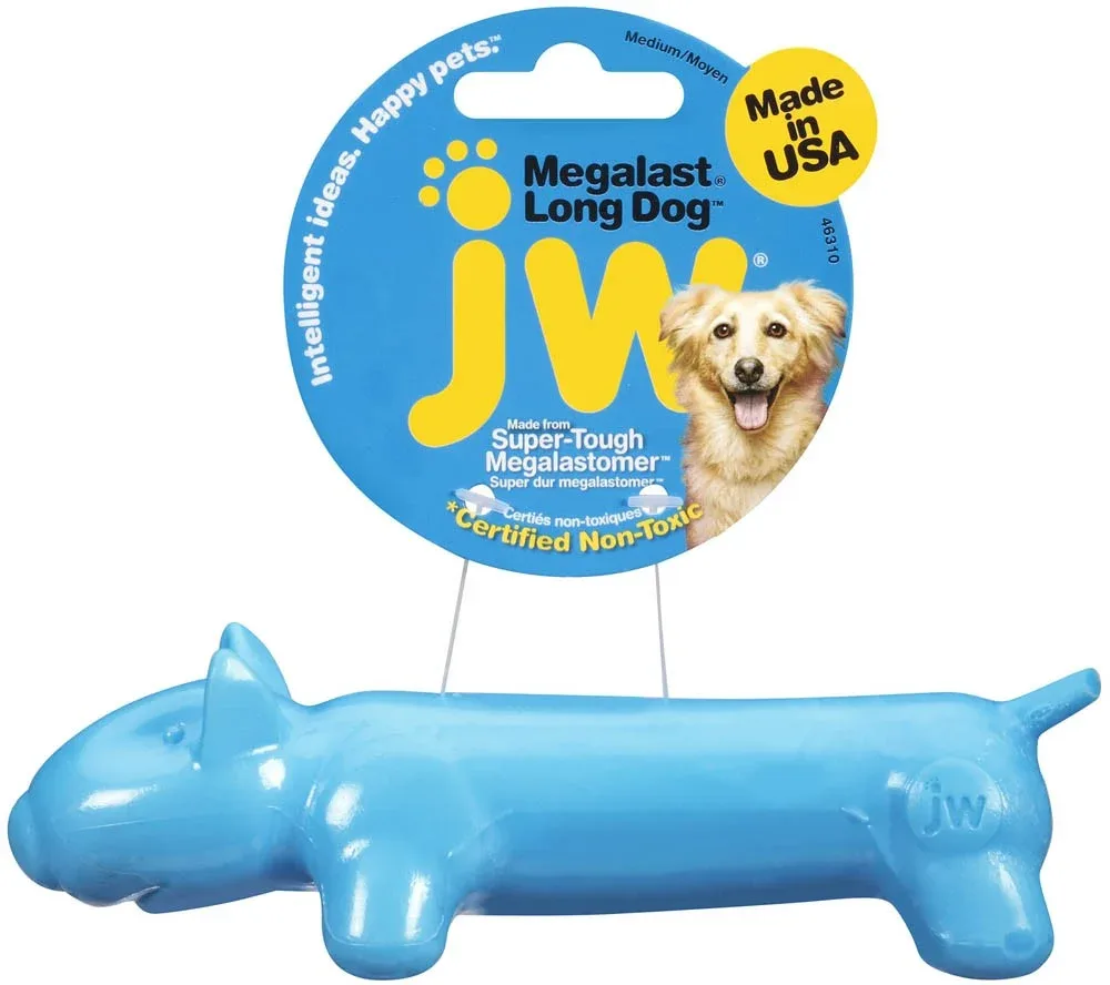 JW Pet MegaLast Long Dog, Dog Toy Assorted Medium