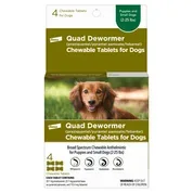 Elanco Quad Dewormer Chewable Tablets for Dogs