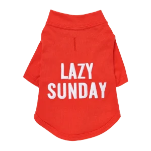 The Essential T-Shirt - "Lazy Sunday", Dog Tee