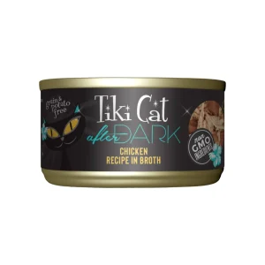 Tiki Cat After Dark Grain Free Shredded Wet Cat Food in Broth